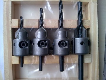 TC-004V El Aletleri Parçaları 4PCS TCT Karpit Uçlu Havşa Matkap Uçları için Matkap Uçları