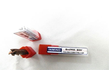 Uzun ulaşmak titanyum sonunda değirmen karbür freze kesme için sertleştirilmiş çelik Meydanı