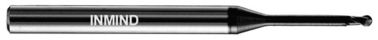 Ekstra Uzun İki Flüt Karbür Top End Mill HRC55 tungsten Standart Derin Kesici