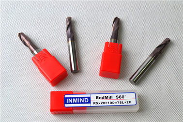 Yüksek performans HRC60 CNC aracı Tungsten Karbür sonunda fabrikaları yüksek hassas kesici